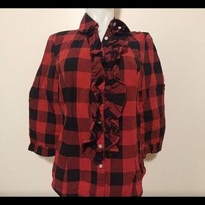 Ruffle flannel!**